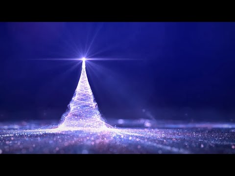 Animated Christmas Card Template - Glitter Tree