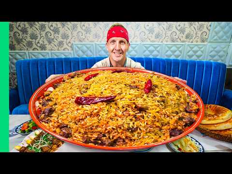 Women Can’t Eat This!! Uzbekistan’s Street Food for Men!!