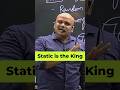 Static Is The King Goutham Sir R C Reddy IAS Study Circle