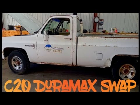 Square body Duramax swap project Intro