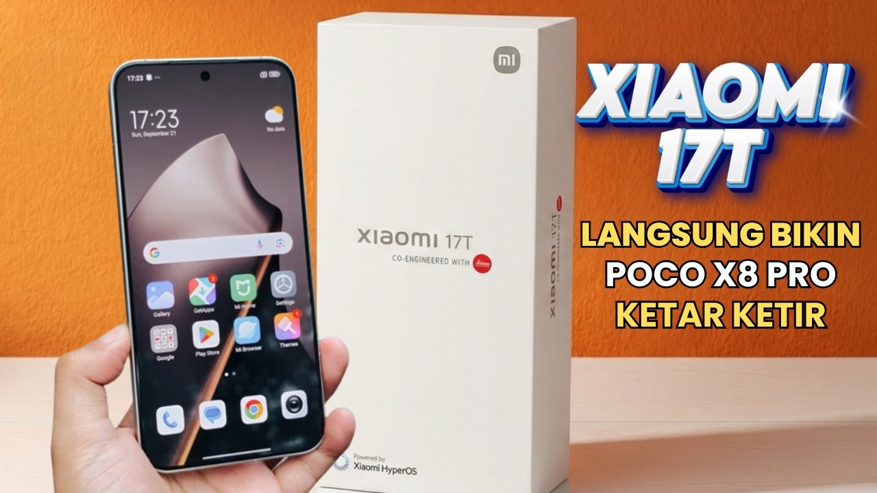 GILA CEPET BANGET‼️XIAOMI 17T TIBA2 RESMI INDONESIA - UPGRADE BATERAI & CHIPSET GAHAR