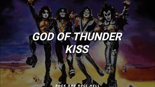 KISS - God Of Thunder (Subtitulado en Español + Lyrics )