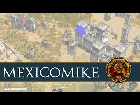 MexicoMike VS MrMilo - Age of Mythology 1v1 PVP Expert Match