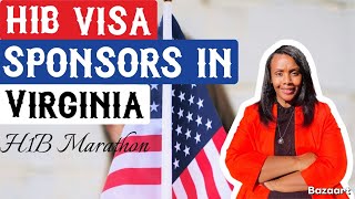VIRGINIA SCHOOLS THAT SPONSOR H1B VISA!! H1B MARATHON 2025!!