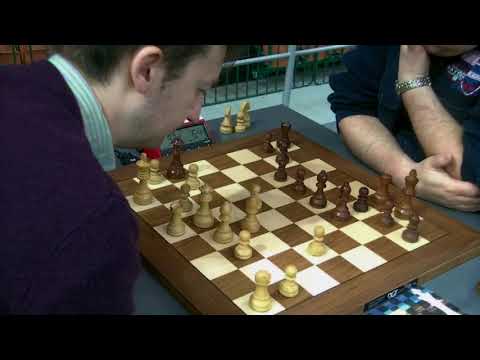 Opposite site castling in Petrov defense,  GM McShane Luke J - GM Daniel Fridman, Rapid chess
