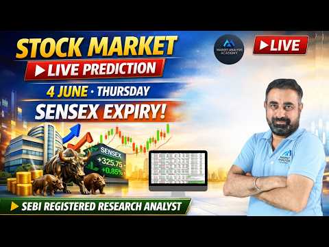 🔴 Live Sensex Expiry Setup Alert! Big Warning for Nifty Sensex Traders | FII DII Data Analysis