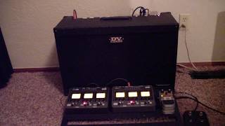 Video thumbnail for DV MARK DV 40-212 TUBE GUITAR AMP & ZOOM G3 DEMO by jason william shuck