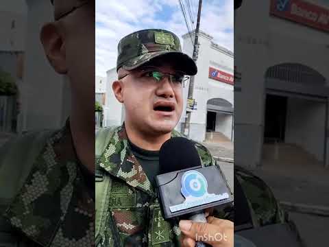 Comandante de la Brigada XVI - Sobre la bandera del ELN y la situación de orden público en Sácama
