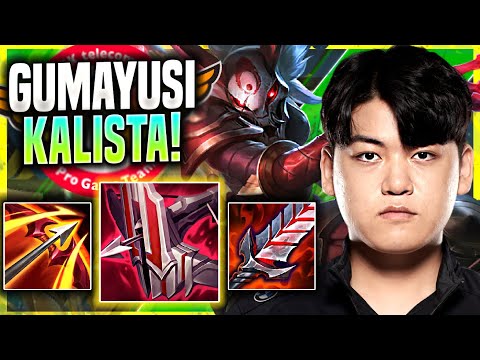 GUMAYUSI PERFECT GAME WITH KALISTA! - T1 Gumayusi Plays Kalista ADC vs Aphelios! | Season 11