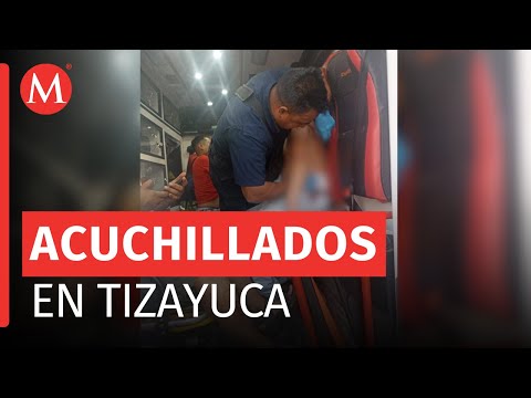 Riña campal dejó 3 acuchillados y 4 detenidos en Tizayuca