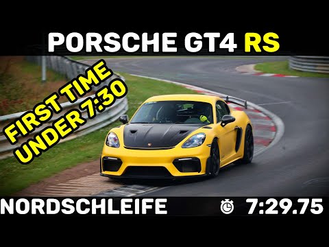 My first time under 7:30 on the Nordschleife with Porsche GT4 RS | July 2025