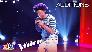 Domenic Haynes sing &quot;River&quot; on The Blind Auditions of The Voice 2019