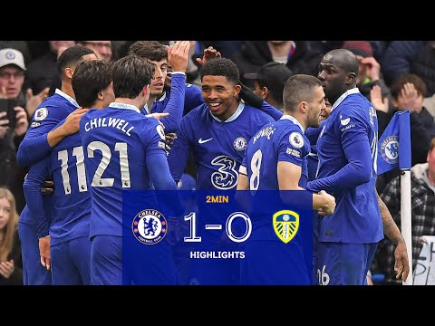 Chelsea v Leeds United (1-0) | Highlights | Premier League