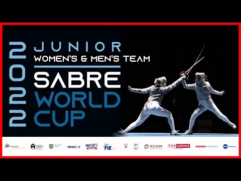 Sabre World Cup Sosnowiec 2022 - Junior Women's & Men's Team - Piste Red (1)