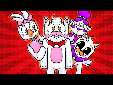 SHOCKING: Funtime Foxy TRAPPED in Girls Only Party!