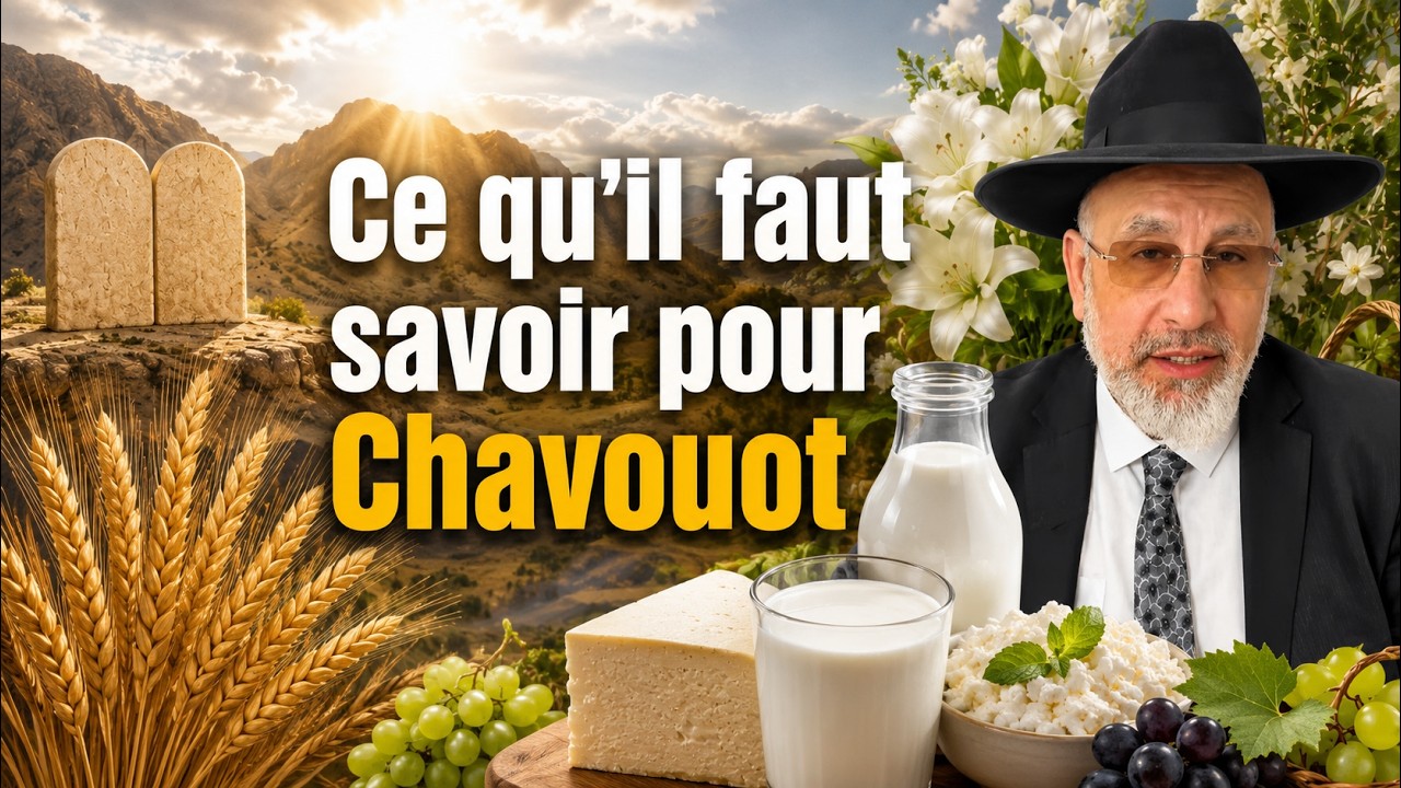 Ce qu’il faut savoir pour Chavouot