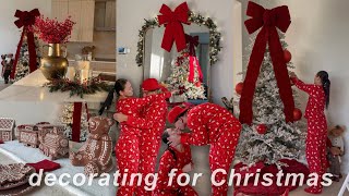 WE DECORATED OUR HOUSE FOR CHRISTMAS!! *FIRST CHRISTMAS IN OUR NEW HOME*