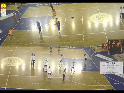 2013/2014 Romanian season. CSU Cluj-Napoca - CSM Târgovişte (10.03.2014)