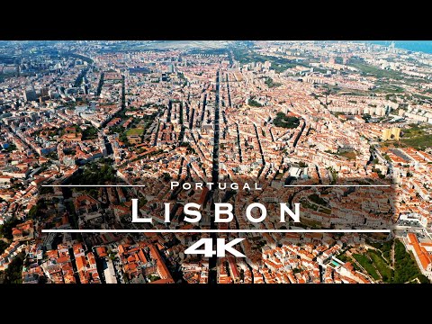 Lisbon, Portugal 🇵🇹 - by drone [4K]