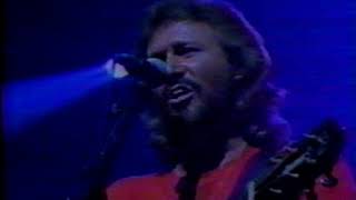 BEE GEES  ABOUT ONE FOR ALL TOUR  AND DEATH OF ANDY 1989