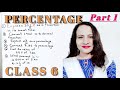 Percentage | with examples | class 6 | part-1