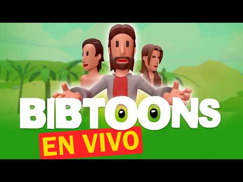 💥 Historias Biblicas Animadas! 😙 BIBTOONS en VIVO Canciones y héroes de la Biblia