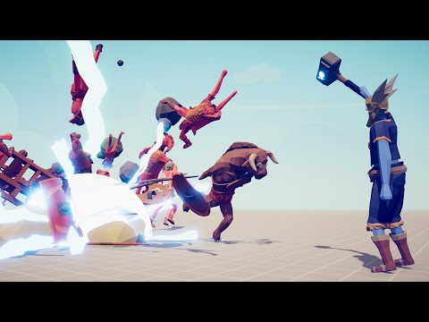 THOR vs EVERY FACTION Totally Accurate Battle Simulator TABS