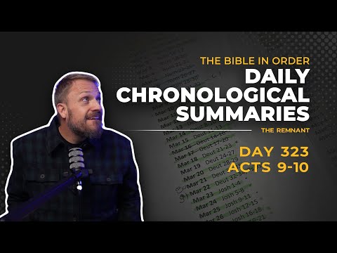 Day 323: Acts 9–10 – The Radical Conversion of Saul and the Breaking of Barriers