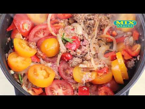 Shakshuka with minced meat