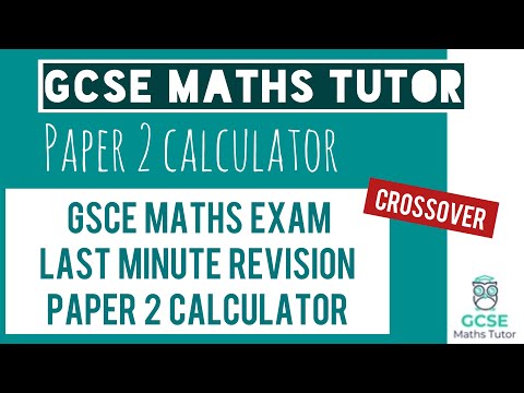 Part of a video titled March 2022 Maths Mock Exams Paper 2 Calculator | GCSE Maths