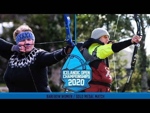 Guðbjörg VS Kelea - Barebow Women Gold Icelandic Open Outdoor 2020