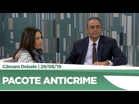 Como está a análise do pacote anticrime na Câmara?