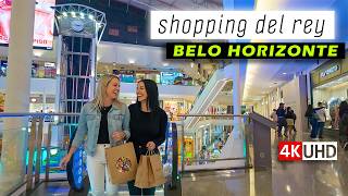 🇧🇷 Del Rey Shopping Is One of the Largest Shopping Centers in Belo Horizonte — Mall Walk 【 4K UHD 】