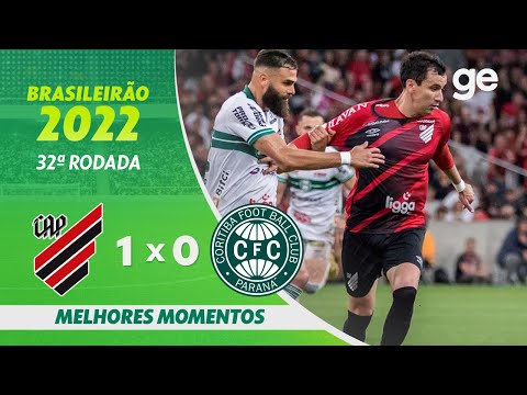Gols e lances de Athletico Paranaense x Coritiba