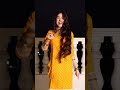Riva Arora Hot Dance In Yellow Dress
