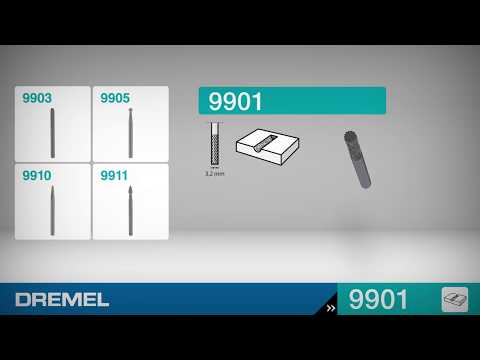 Frässtift Dremel Hårdmetall Med Fyrkantig Ände 3 2 mm 9901