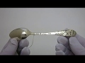 Видеообзор Серебряная чайная ложка 110лт