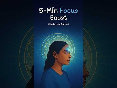 5-Minute Meditation to SHARPEN YOUR FOCUS Instantly! (Guided)