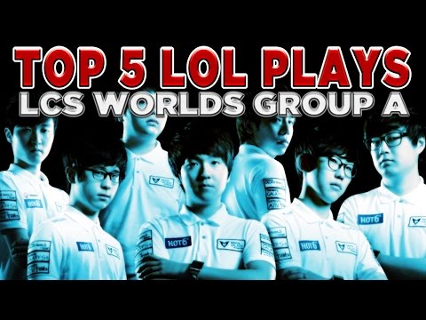 Top 5 LoL Plays Worlds Group A: Samsung White, Edward Gaming, Dark Passage