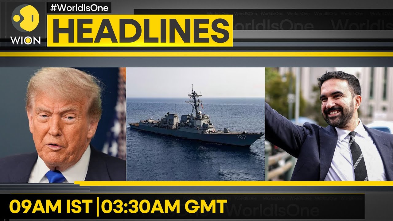 Mamdani Elected Mayor of New York City | Trump: Govt Shutdown Led to Poll Losses | WION HEADLINES