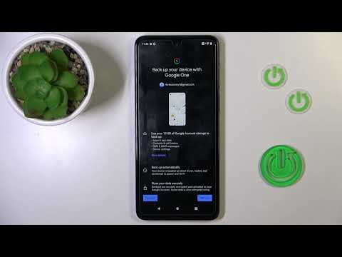 How to Enable Google Backup on MOTOROLA Moto G54?