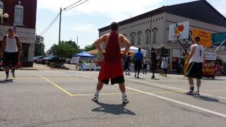 preview picture of video 'Chesaning Gus Macker 2013 - 2nd game pt. 1'