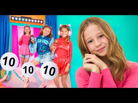 Настя устраивает показ мод Барби