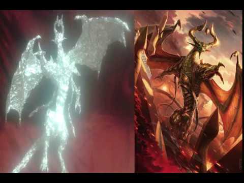 Nicol Bolas God-Pharaoh - Aluminum Foil Sculpture