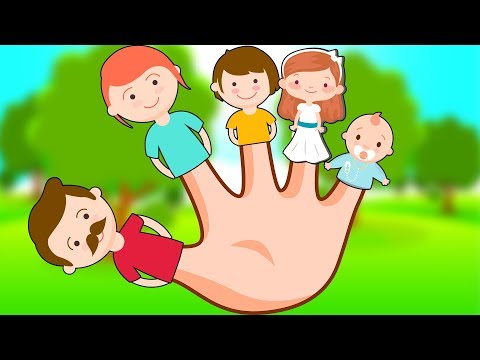 Песенки для детей - семья пальчиков на русском - сборник 2018 детских песен