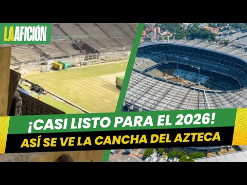 They've already started on the pitch! Shocking changes to the Banorte Stadium renovation have bee...