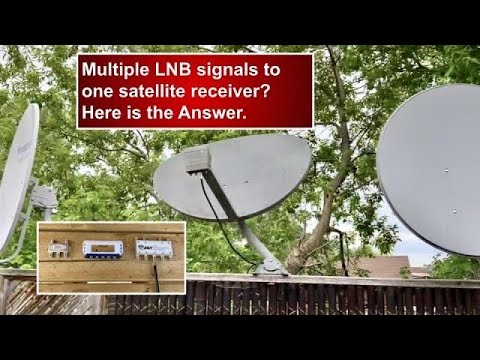 How to Combine Multiple Satellite Signals with a DiSEqC Switch