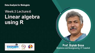 Lec 19: Linear algebra using R