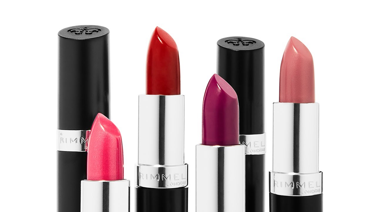 림멜 l 래스팅 피니시 립스틱 4종 리얼 발색! Rimmel Lasting FInish Lipstick Color Swatch