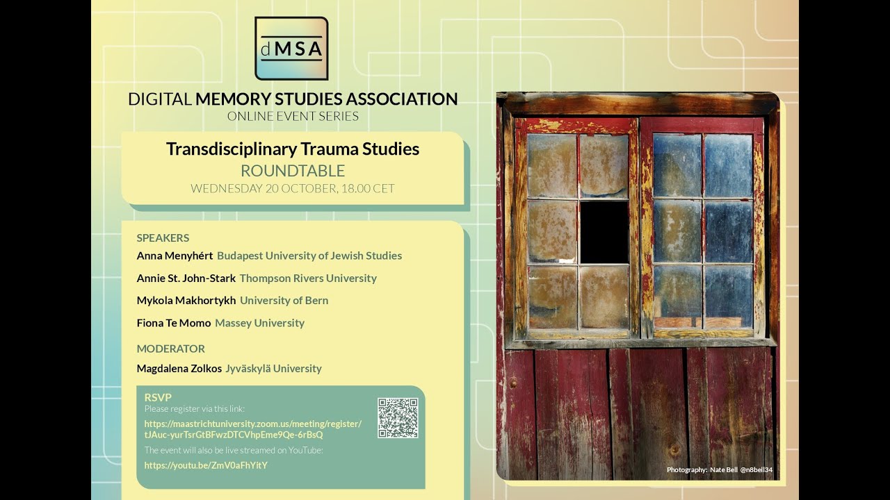 dMSA8 - Transdisciplinary Trauma Studies